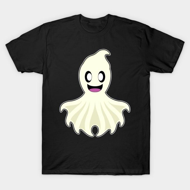 Octopus Ghost T-Shirt by Markus Schnabel